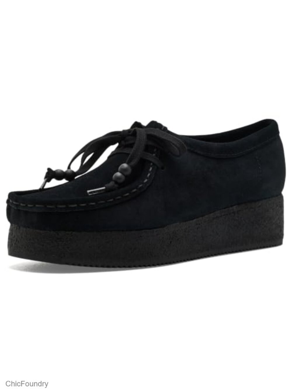 Suede Oxford Flats Lace-Up Casual Shoes